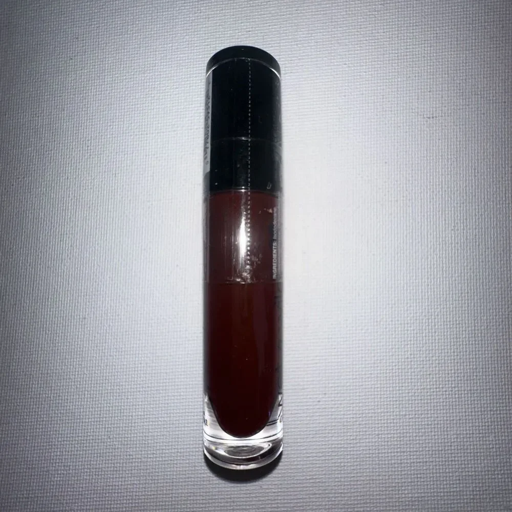 Wet n Wild Video Vixen 931B Liquid Catsuit Matte Lipstick Dark Berry Red NOS